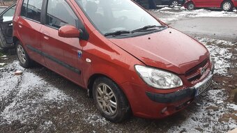 Hyundai Getz 1,4i 16V 2006 71kW - pouze dily - 2