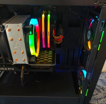 Herní PC | Ryzen 5 3600 | RTX 3060 Ti | m.2 NVME 500 GB - 2