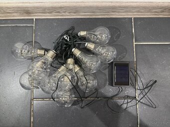 Zahradní LED solární osvětlení, dekorace - 2