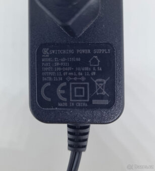 Napájecí adaptér 12W 12V, 12 A/ použitý Switching power supp - 2
