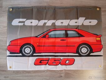 VW Corrado VR6, G60, 16V dekorácia na stenu - 2