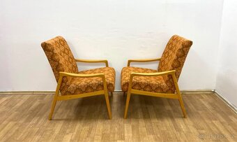 Retro křesla Interiér 60. léta Jiroutek - 2