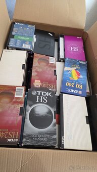 TDK, BASF, atd., originál VHS 60ks. - 2