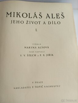 Mikoláš Aleš - Jeho život a dílo - 2