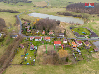 Prodej pozemku k bydlení, 386 m², Nová Ves u Podbořan - 2