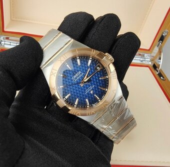 Omega Constellation 123.20.38.21.03.001,Chronometr, full set - 2
