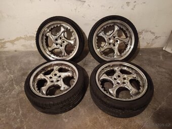Letní pneumatiky s hliníkovými ráfky R18 5x100 - 2