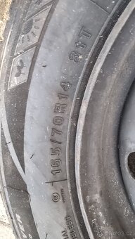 Prodám univerzální pneu 165/70/14 - 2