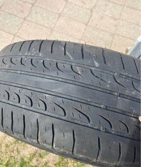 Volvo Ford - originální alu disky 5x108 R16, letní pneu - 2