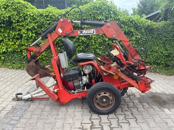 Minirypadlo, Minibagr Ryan R600 - 2