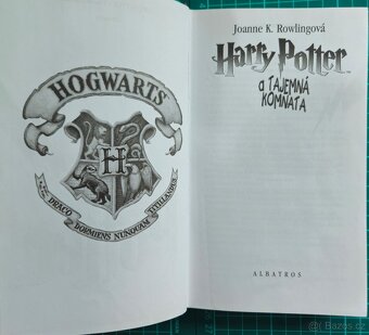 kniha Harry Potter a tajemná komnata - 2