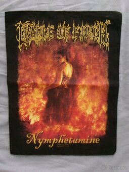 Nová nášivka Cradle of Filth - Nymphetame. - 2