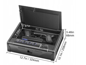 Biometrická schránka ( trezor ) -na zbraň - 2