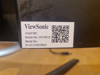 Herní monitor 165 Hz - ViewSonic VX2418C - 2