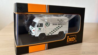 Avia A21 Furgon Škoda Rallye Team assistance 1993 IXO 1/43 - 2