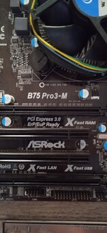 ASRock B75 Pro3 - M , 12GB DDR3 - 2