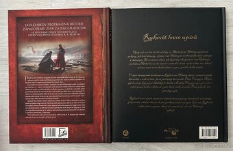 Prodám knihy Svět ledu & ohně a Rokoveť lovce upírů. - 2