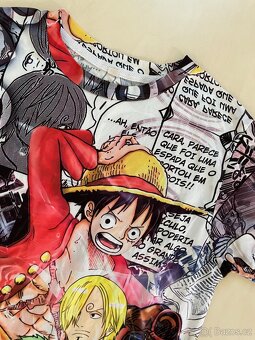 Anime triko, One Piece, vel 160 možno i XS, měřte - 2