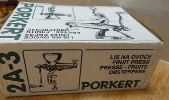 Lis na ovoce PORKERT 2A-3 - NEPOUŽITÝ, PŮVODNÍ BALENÍ - 2