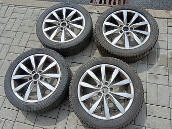Celoroční al DIJON 17" originální VW Golf VI, VII r.v. 2014 - 2