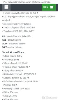 Autonabijecka Gűde 12/24 V - 2