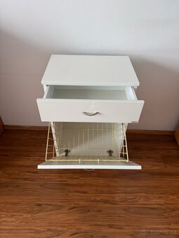 Koupelnová skřínka Keramia s košem na prádlo - 2