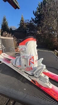 Lyže 128cm Dynastar dívčí, Lyžařské boty 280mm Wedze - 2