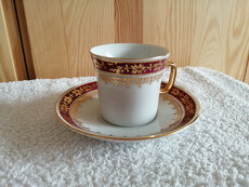 Retro hrneček s podšálkem Thun - 2