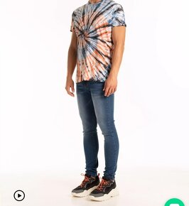 PÁNSKÉ DŽÍNY DENIM - slim - 2