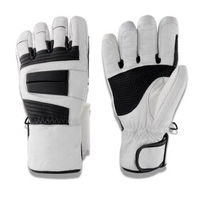 kožené lyžařské rukavice - 2