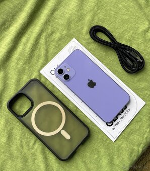 🍏 Apple Iphone 12 MiNi Purple 64GB 🍎 100% baterie 🔋 - 2