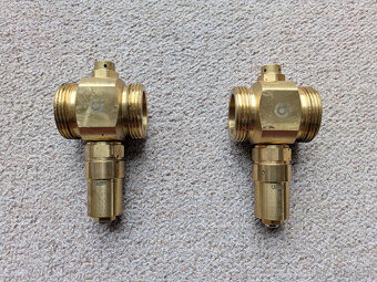 Caleffi protizámrzné ventily 5/4" + kulový filtrventil DN32 - 2