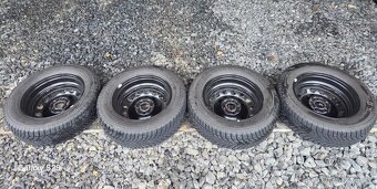 4x disk (5x112) zimní pneu 215/60 R16 - 2