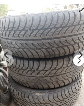 Disky kol 5x112 s pneu 205/55 R16, a disky kol 5x100. - 2