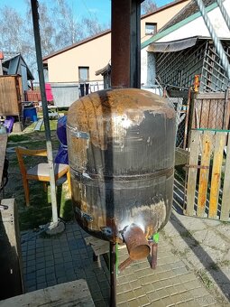 Plechová udírna - 2
