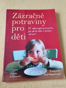 2 knihy rad a receptů pro kojence malé děti - 2