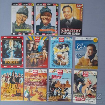 DVD filmy - Steven Seagal, Alain Delon, Bud Spencer atd. - 2