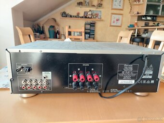 Prodám zesilovač Pioneer SX-10AE stříbrný, super stav - 2