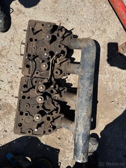 2 hlavy motoru, celek, Fortschritt E512, E514 - 2