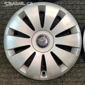 Originální poklice Mercedes-Benz 15" 4 kusy - 2