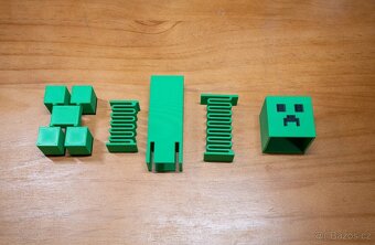 Minecraft - creeper figurka - 2