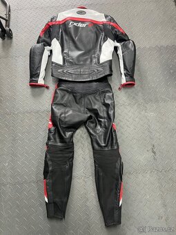 Kombinéza na motorku Ridero dvoudílná + boty,rukavice - 2