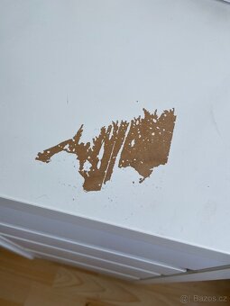 IKEA MICKE stůl + zásuvky – bílá sestava - 2