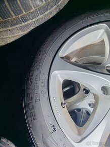 ALU kola 5x112 R16 +205/60/16 Nokian - 2