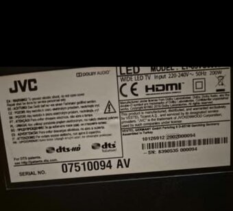 TV LED JVC 65" JVC LT-65VU3005 - 2