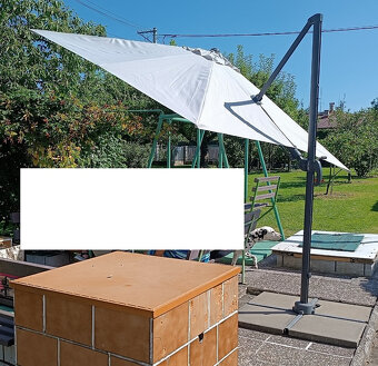 Slunečník ravenna ax 275x275/330 derby - 2
