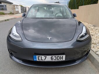 TESLA MODEL 3 239kW SR+ 2020, ZÁRUKA, BÍLÝ INTERIÉR, DPH - 2