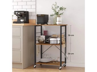 PRODÁM POJÍZDNÝ SERVÍROVACÍ STOLEK - 2