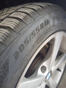 Zimní gumy + disky Bmw e46 - 2