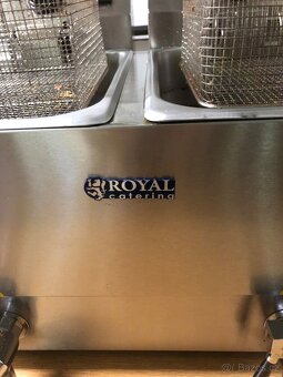 Elektrická dvojitá fritéza Royal Catering - 2